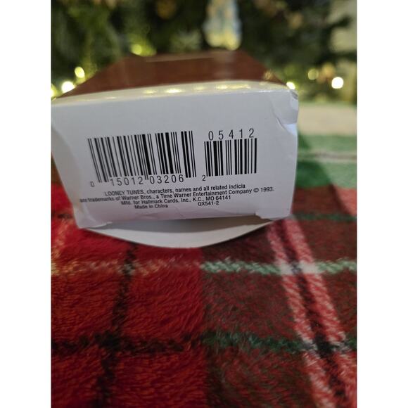 1993 Hallmark Keepsake Ornament Bugs Bunny Looney Tunes NIB - Picture 5 of 5